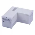 ULO-N11L-8W/4000K/90D IP40 WHITE Светильник светодиодный L-образный. Угол 90 градусов. Белый свет (4000K). 2000Лм. Алюминий