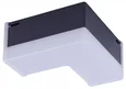 ULO-N11L-8W/6500K/90D IP40 BLACK Светильник светодиодный L-образный. Угол 90 градусов. Белый свет (4000K). 2000Лм. Алюминий