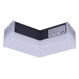 ULO-N11L-8W/4000K/120D IP40 BLACK Светильник светодиодный L-образный. Угол 120 градусов. Белый свет (4000K). 800Лм. Алюминий