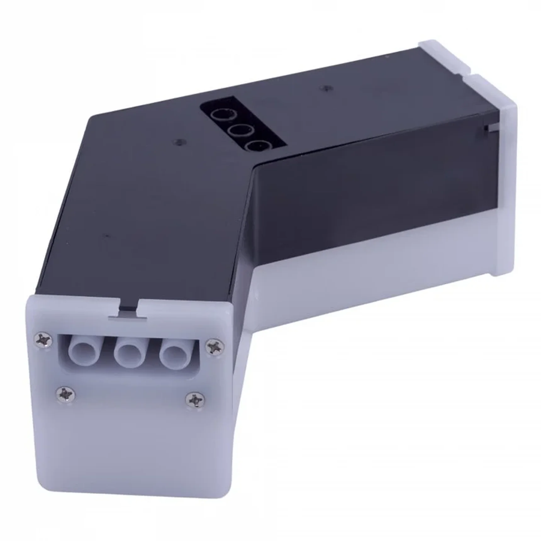 ULO-N11L-8W/6500K/120D IP40 BLACK Светильник светодиодный L-образный. Угол 120 градусов. Белый свет (6500K). 2000Лм. Алюминий