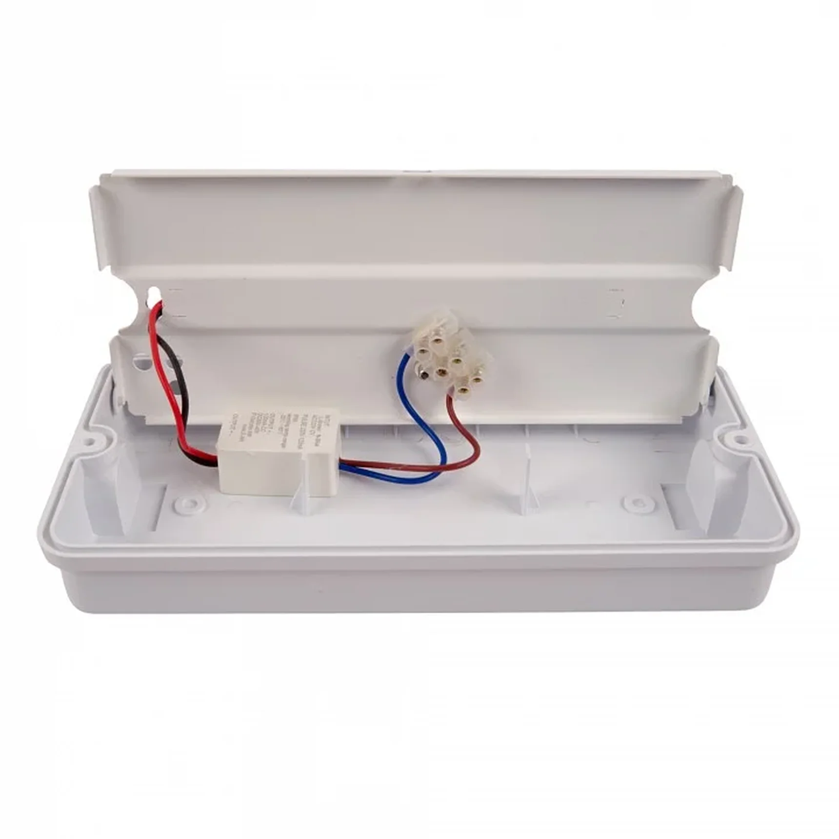 ULW-K25A 6W/4000K IP65 WHITE Светильник светодиодный влагозащищенный. Белый свет (4000K). 660Лм. Размер 220*105*50мм. Корпус белый. ТМ