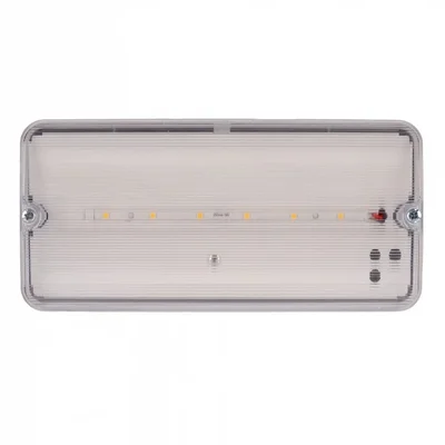 ULW-K25A 6W/4000K IP65 WHITE Светильник светодиодный влагозащищенный. Белый свет (4000K). 660Лм. Размер 220*105*50мм. Корпус белый. ТМ
