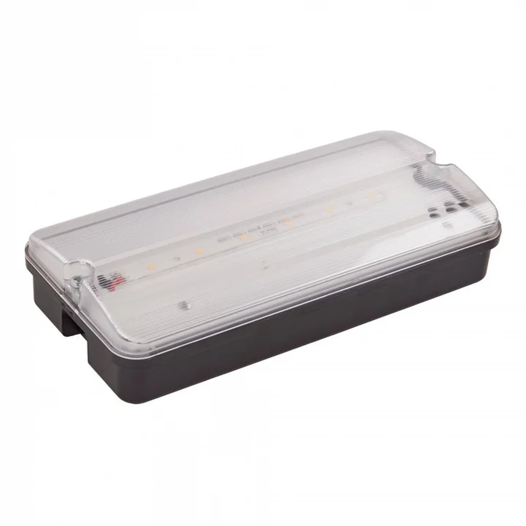 ULW-K25A 6W/4000K IP65 BLACK Светильник светодиодный влагозащищенный. Белый свет (4000K). 660Лм. Размер 220*105*50мм. Корпус чёрный. ТМ