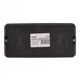 ULW-K25A 6W/4000K IP65 BLACK Светильник светодиодный влагозащищенный. Белый свет (4000K). 660Лм. Размер 220*105*50мм. Корпус чёрный. ТМ