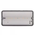 ULW-K25A 6W/4000K IP65 BLACK Светильник светодиодный влагозащищенный. Белый свет (4000K). 660Лм. Размер 220*105*50мм. Корпус чёрный. ТМ