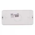 ULW-K25B 6W/4000K/EMG IP65 WHITE Светильник светодиодный влагозащищенный с БАП. Белый свет (4000K). 660Лм. Размер 220*105*50мм. Корпус