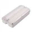 ULW-K25B 6W/4000K/EMG IP65 WHITE Светильник светодиодный влагозащищенный с БАП. Белый свет (4000K). 660Лм. Размер 220*105*50мм. Корпус