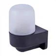UWL-K03R 60W/E27 IP65 BLACK Светильник влагозащищенный под лампу Е27, угловой, для бань и саун, до +125°С. Цвет корпуса черный. ТМ Unie