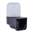 UWL-K03R 60W/E27 IP65 BLACK Светильник влагозащищенный под лампу Е27, угловой, для бань и саун, до +125°С. Цвет корпуса черный. ТМ Unie