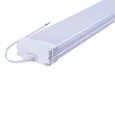 ULO-K21A 40W/5000K/L125/K IP65 WHITE Светильник линейный светодиодный подвесной. Белый свет (5000K). 4400Лм. 1250х84х44мм. Корпус белый