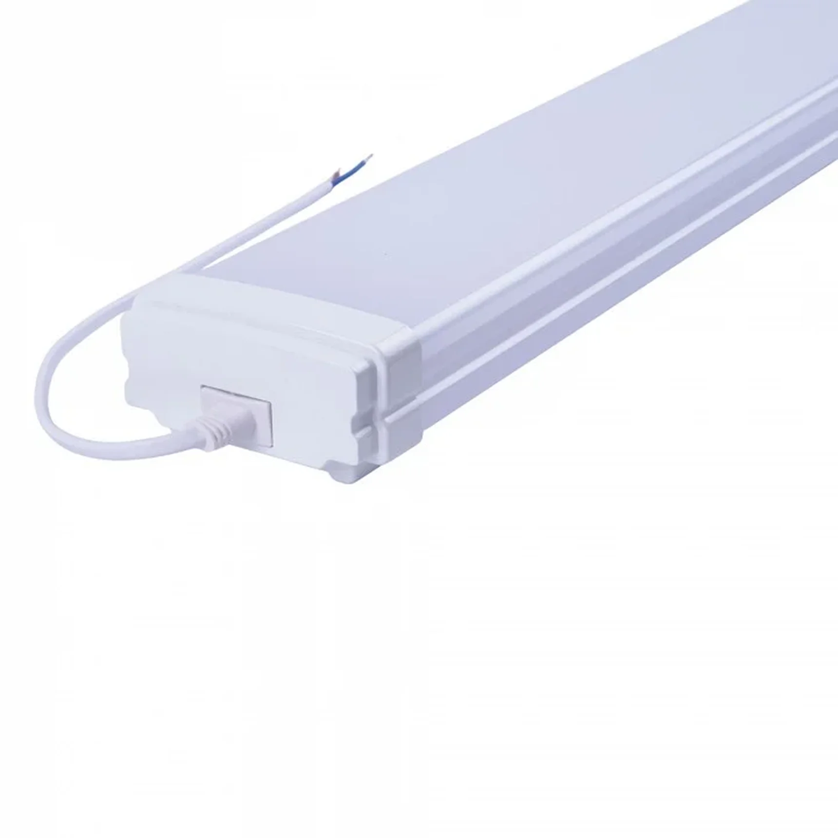ULO-K21A 40W/5000K/L125/K IP65 WHITE Светильник линейный светодиодный подвесной. Белый свет (5000K). 4400Лм. 1250х84х44мм. Корпус белый