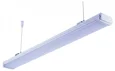 ULO-K21A 40W/5000K/L125/K IP65 WHITE Светильник линейный светодиодный подвесной. Белый свет (5000K). 4400Лм. 1250х84х44мм. Корпус белый
