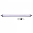 ULO-T20-18W/6500K/L60 IP65 GREY LINKABLE Светильник линейный светодиодный накладной/подвесной, соединяемый. Дневной свет (6500K). 2160