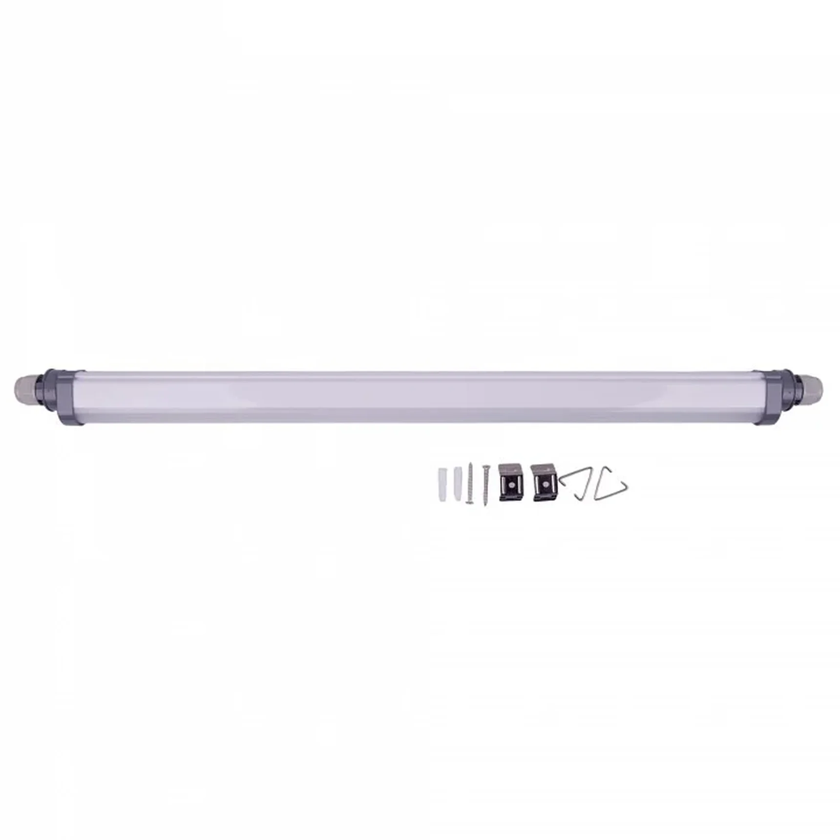 ULO-T20-18W/6500K/L60 IP65 GREY LINKABLE Светильник линейный светодиодный накладной/подвесной, соединяемый. Дневной свет (6500K). 2160