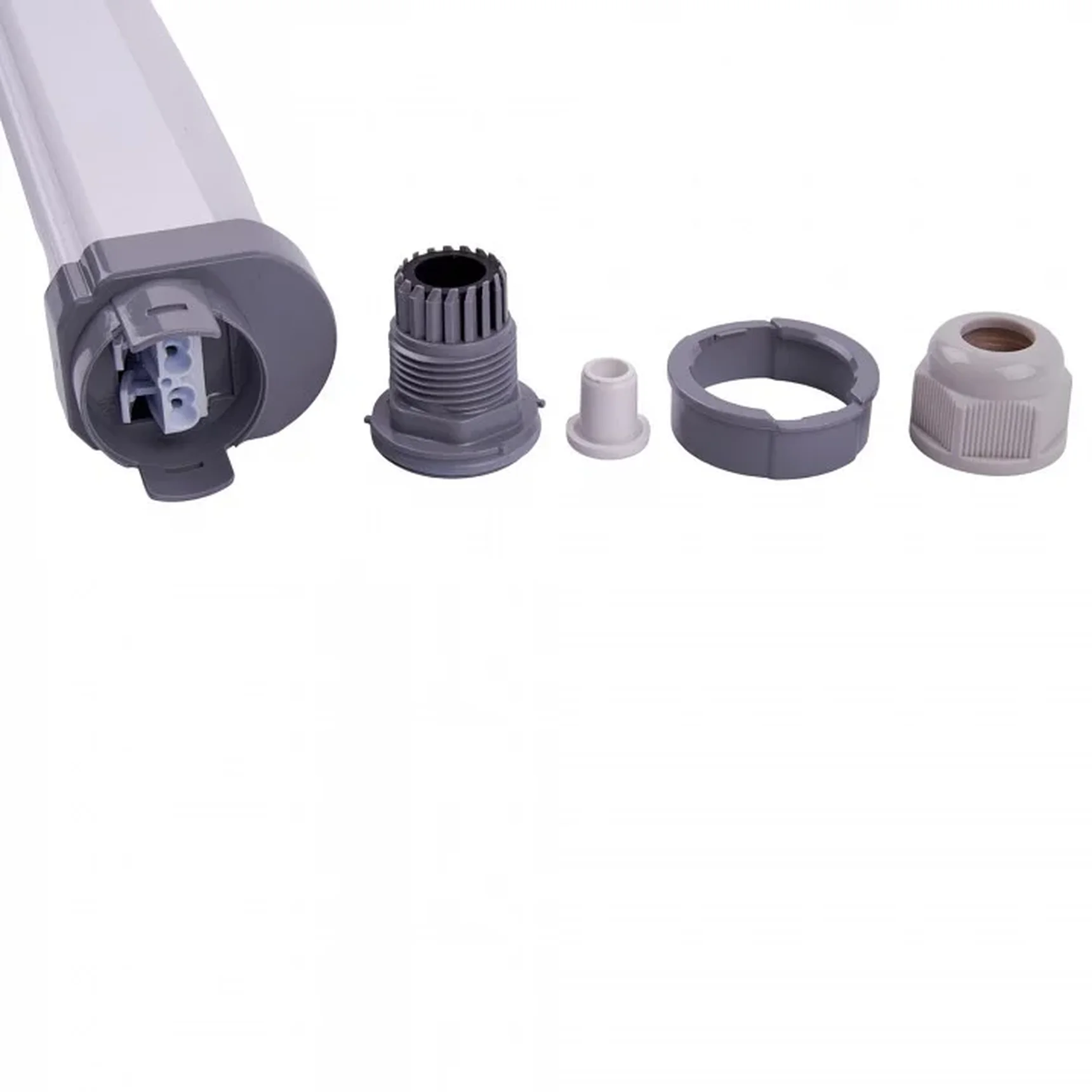 ULO-T20-36W/4000K/L120 IP65 GREY LINKABLE Светильник линейный светодиодный накладной/подвесной, соединяемый. Белый свет (4000K). 4320 Л