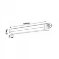 ULO-T20-36W/4000K/L120 IP65 GREY LINKABLE Светильник линейный светодиодный накладной/подвесной, соединяемый. Белый свет (4000K). 4320 Л