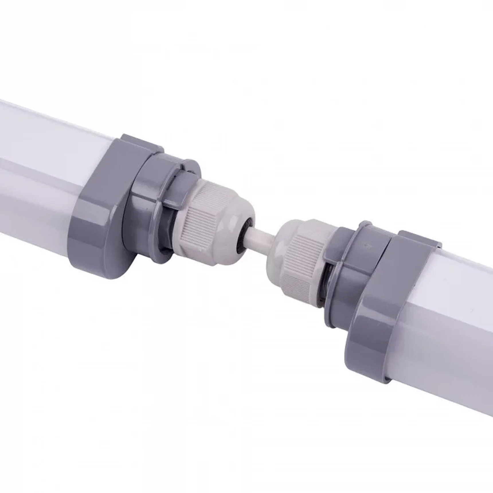 ULO-T20-36W/6500K/L120 IP65 GREY LINKABLE Светильник линейный светодиодный накладной/подвесной, соединяемый. Дневной свет (6500K). 4320
