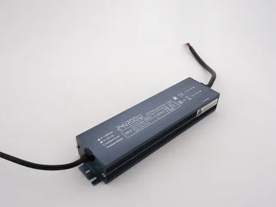 Блок питания LEDS POWER 200Вт 24В IP67 алюминий SLIM 003153