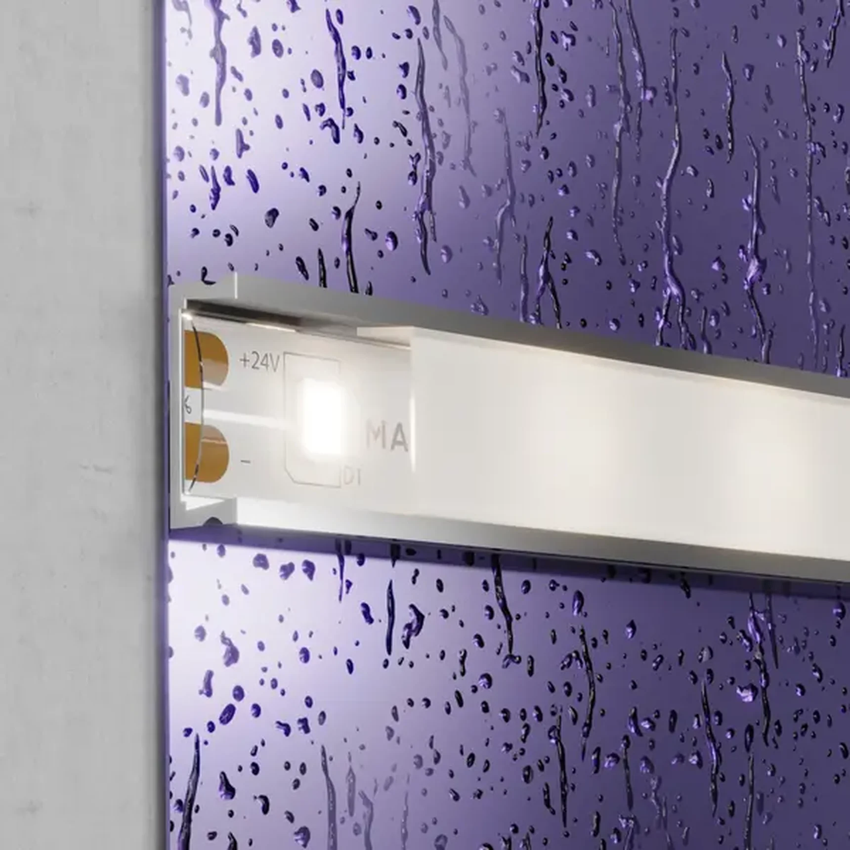 Светодиодная лента 24В 2835 7,2Вт/м 4000K 5м IP65, 20017