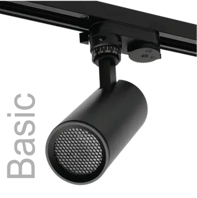 Трековый светильник WOLTA WTL-GU10/01B под лампу GU10 Черный BASIC