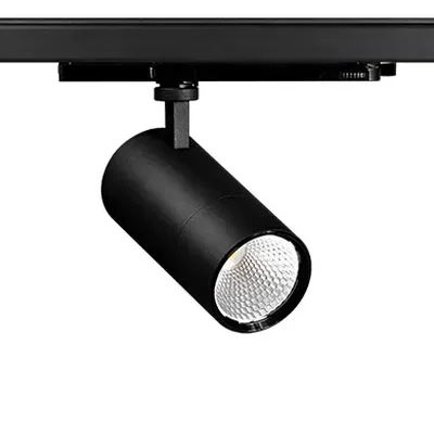 Трековый светодиодный светильник 220 Вольт, 25 Ватт, IP20, высота 225 мм, FLED-TL 064-25-3000К