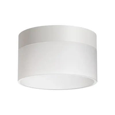 359445 OVER NT24 000 белый Светильник накладной светодиодный IP20 LED 18W 220-240V 4000K 1170Лм AURA