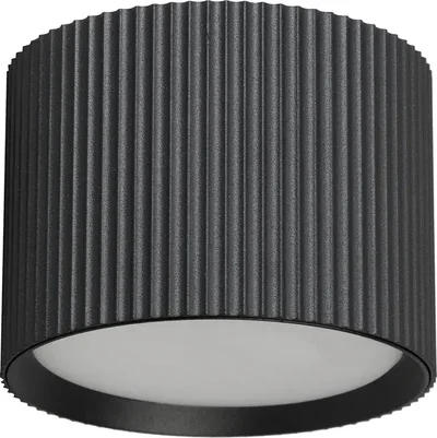 Светильник потолочный Feron HL458 Barrel ARIA 12W, 230V, GX53, черный