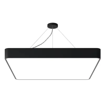 Подвесной светодиодный cветильник Geometria ЭРА Quadro SPO-164-B-40K-110 110Вт 4000К черный Б0050589