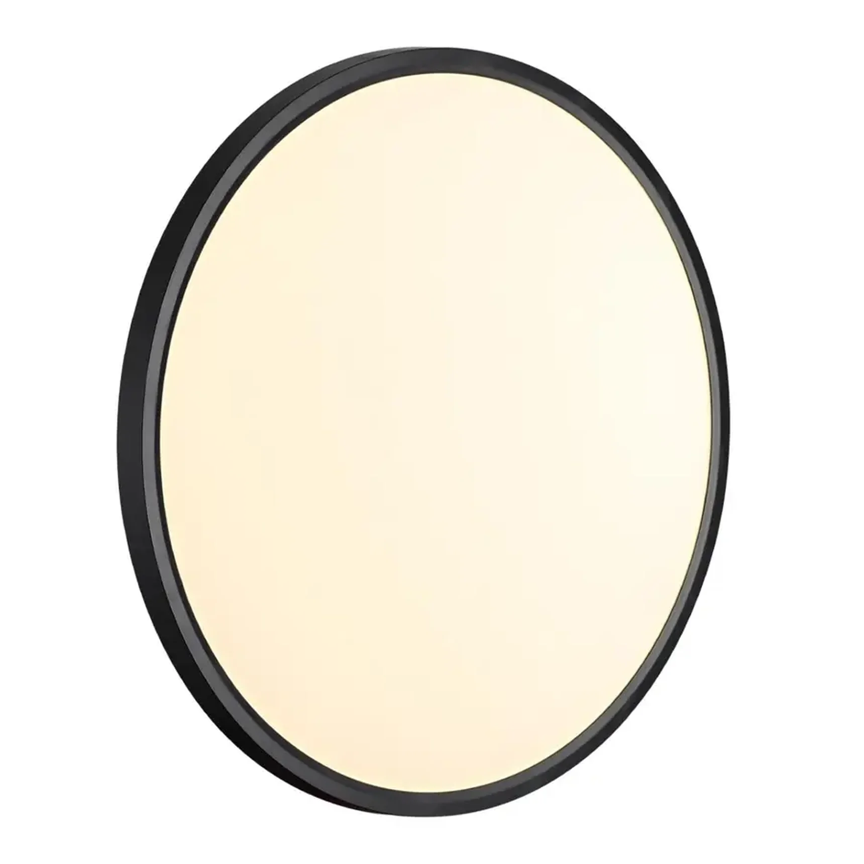 7660/40L MITRA LED SN 54 Светильник пластик/белый/черный LED 40Вт 3000/4000K D495 IP40 ALFA BLACK