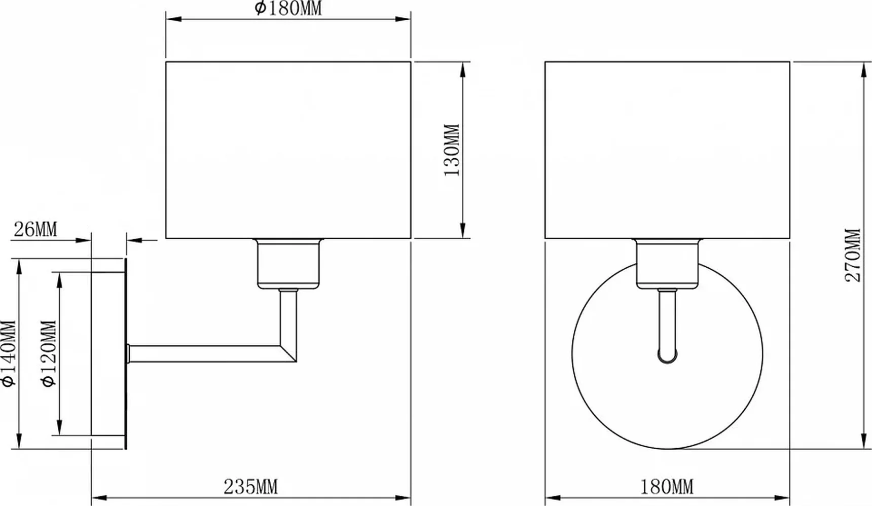 Бра Room V2730-1W
