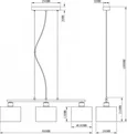 Подвесной светильник Room V2731-3P