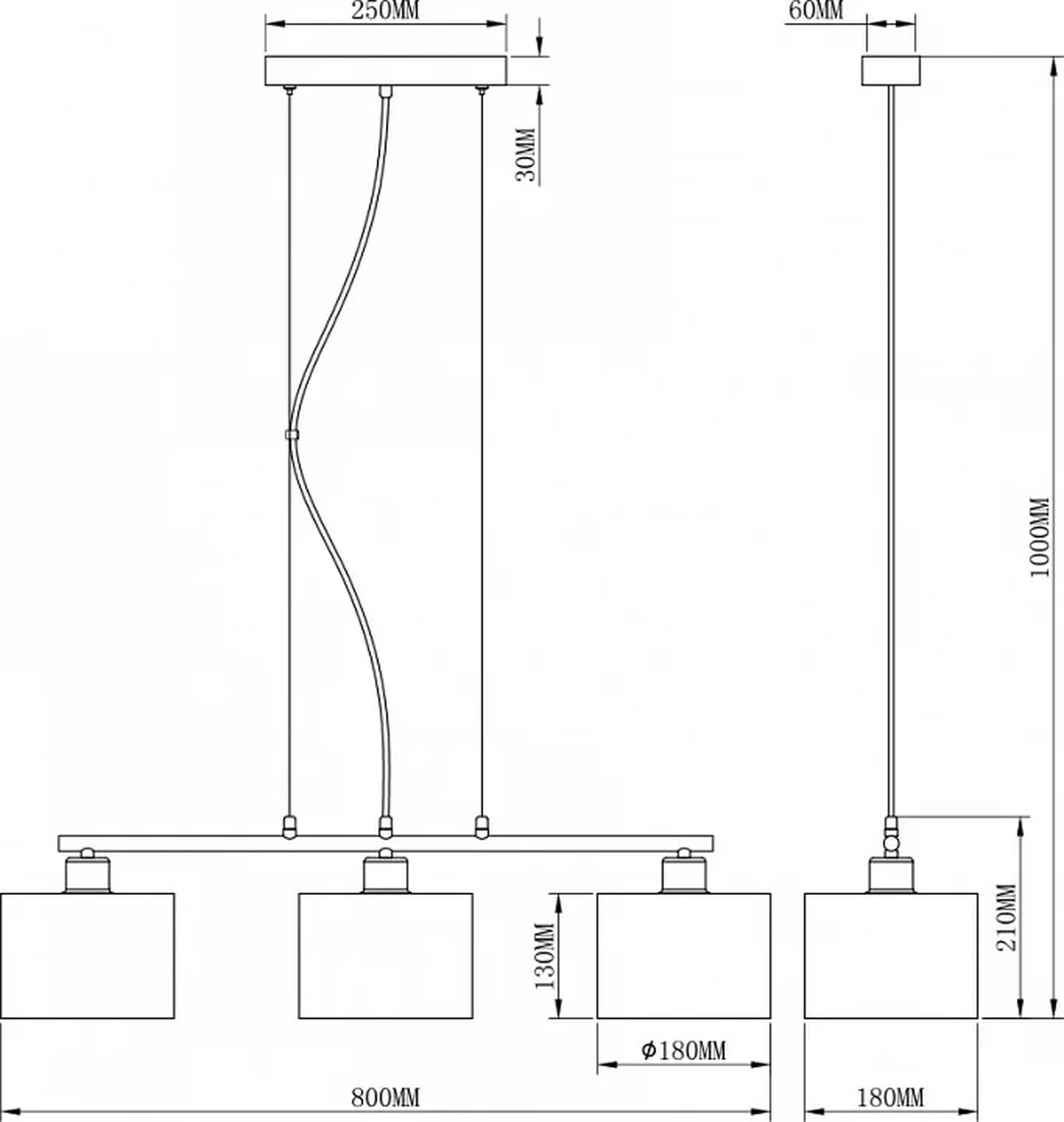 Подвесной светильник Room V2731-3P