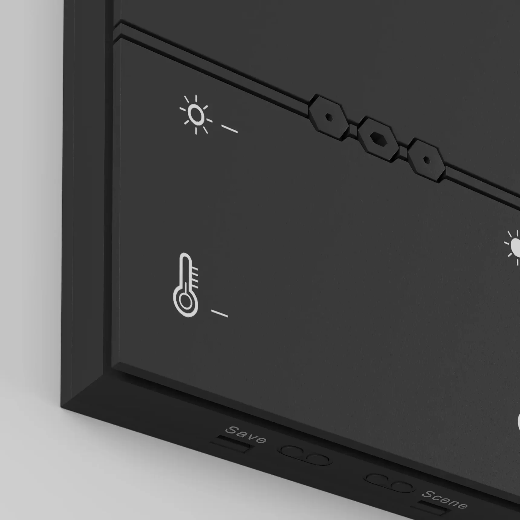 Беспроводная панель управления освещением, DRC034-8-B