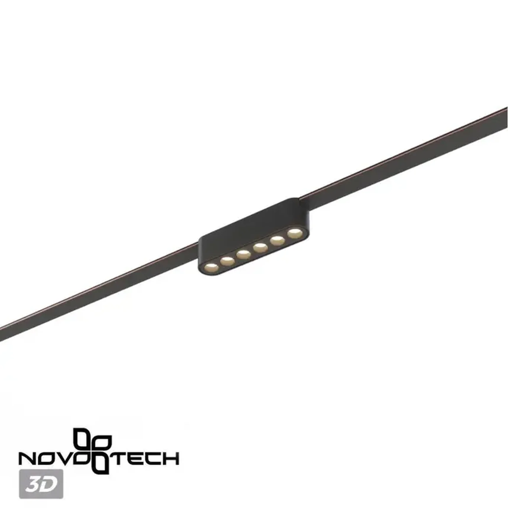 359458 SHINO NT24 000 черный Трековый смарт-светильник для низковольтного шинопровода с двумя режимами работы IP20 LED 6W 24V 3000-6000K EASY