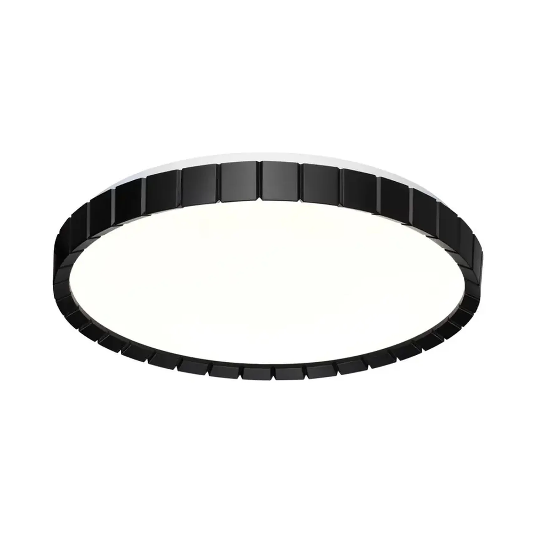 7649/DL PALE SN 88 Светильник пластик/белый/черный LED 48Вт 4000К D385 IP43 ATABI BLACK