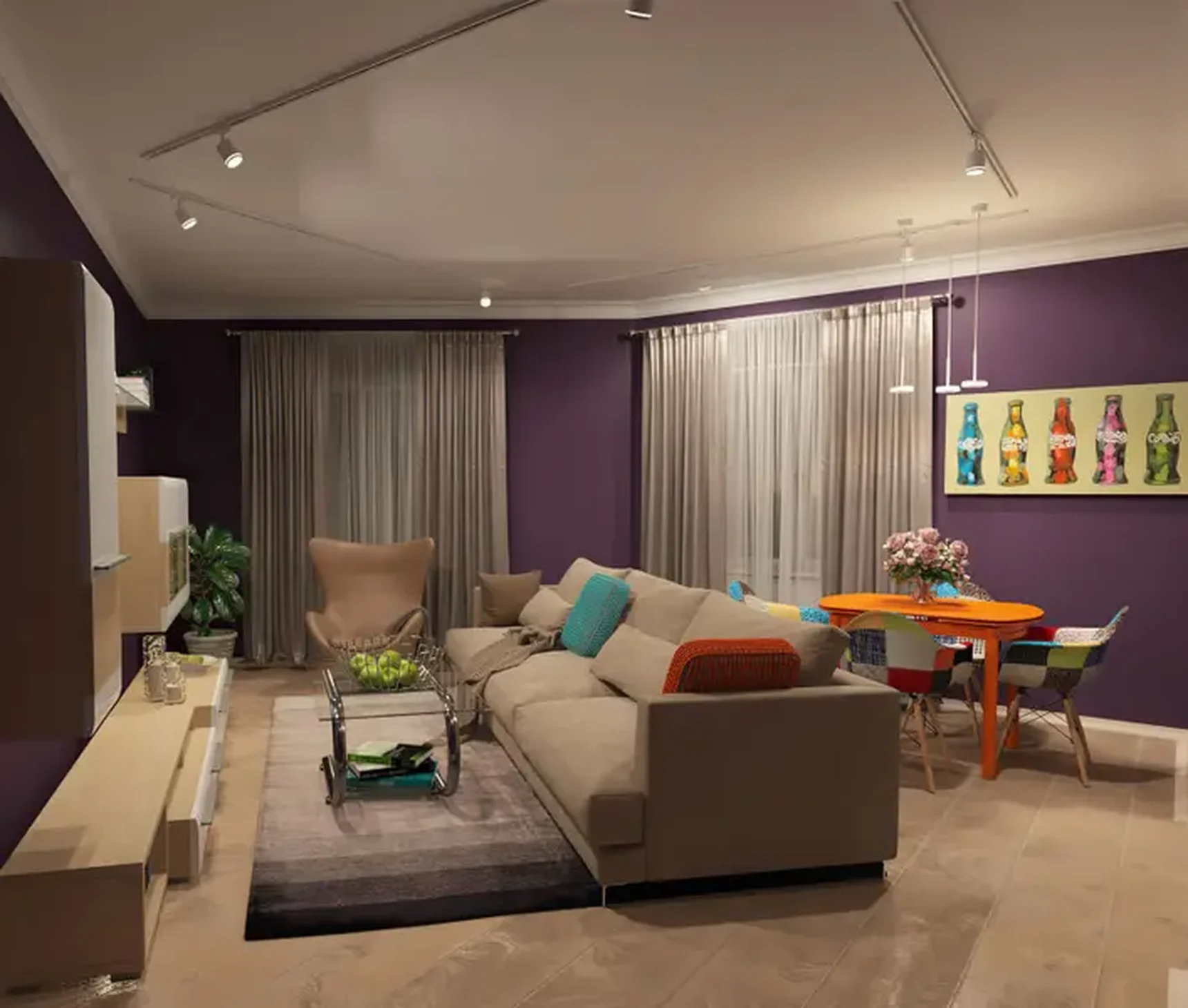 Трековый светильник Denkirs DK6401-WH