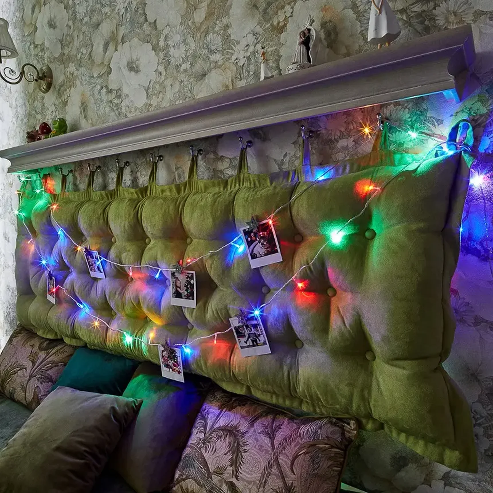 Гирлянда Твинкл Лайт 6 м, прозрачный ПВХ, 40 LED, цвет Мультиколор