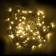 Гирлянда линейная 230V 600 LED 60м, желтый, IP 44, шнур 3м , CL08