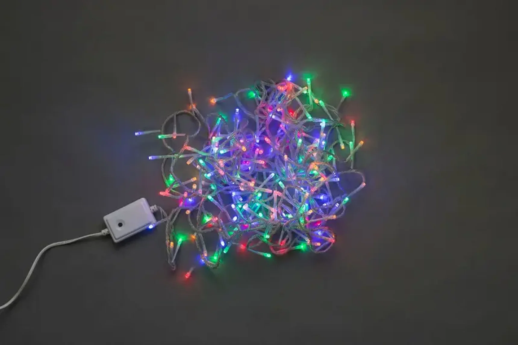 LED-BW-200-10M-240V-M, мульти на прозрачном пров