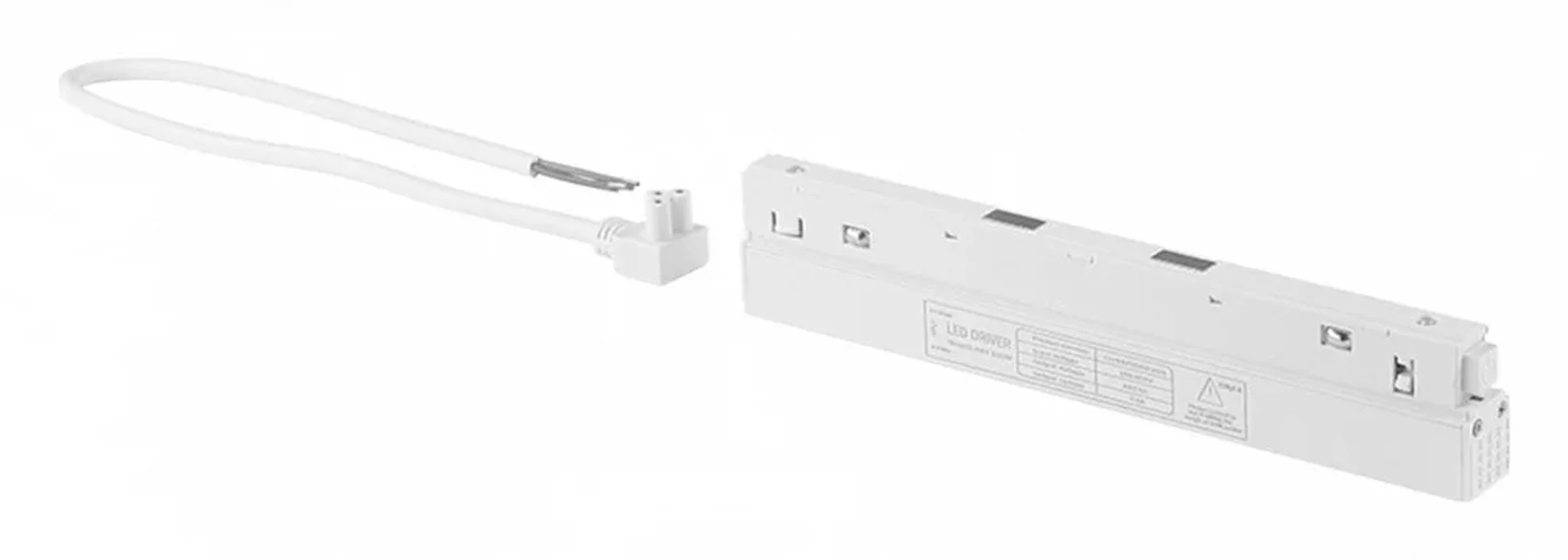 Драйвер 100Вт 48В для магнитного шинопровода, Input AC180-265V Output DC48V, белый