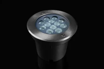 Архитектурный точечный грунтовый светодиодный прожектор ПОДСНЕЖНИК BMD0902-24-WW
