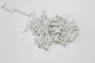 LED-PLS-200-20M-240V-B/W-W/O, Синий/белый провод, соединяемая (без силового шнура) С КОЛПАЧКОМ