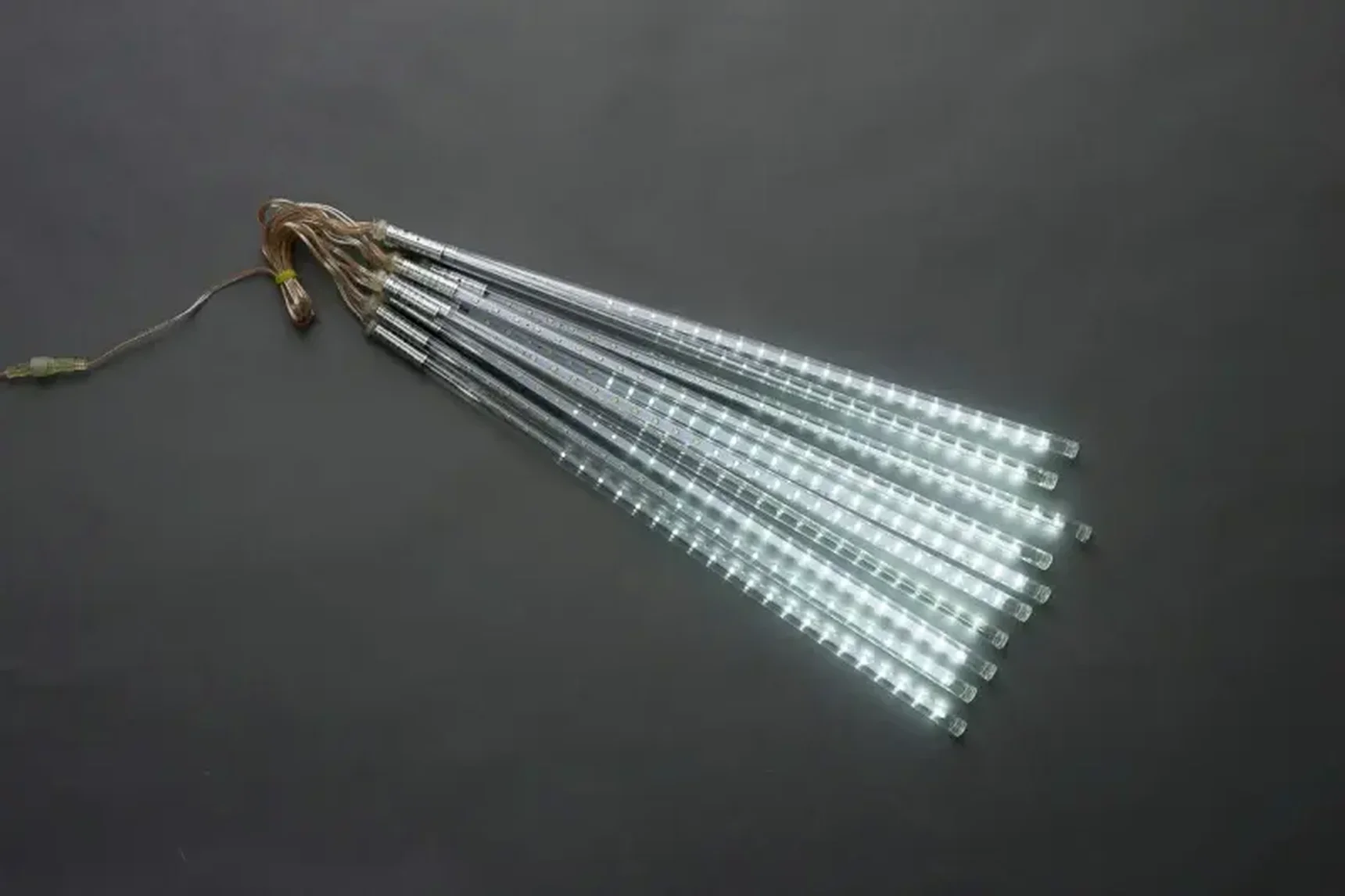 Сосульки Трубки 10шт 0,5М Бел. LED-PLM-METEOR TUBE-540(10*54SMD2835)-10-12V-W не соединяемая