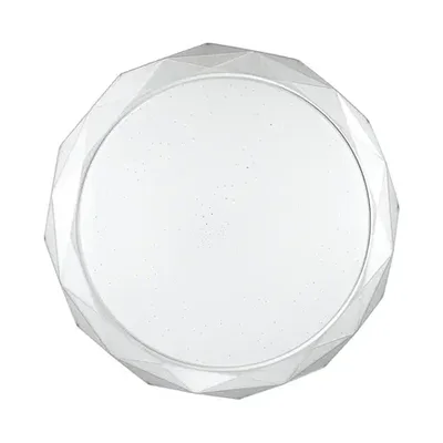 2045/EL PALE SN 175 Светильник пластик/белый/прозрачный LED 72Вт 3000-6300K D500 IP43 пульт ДУ GINO