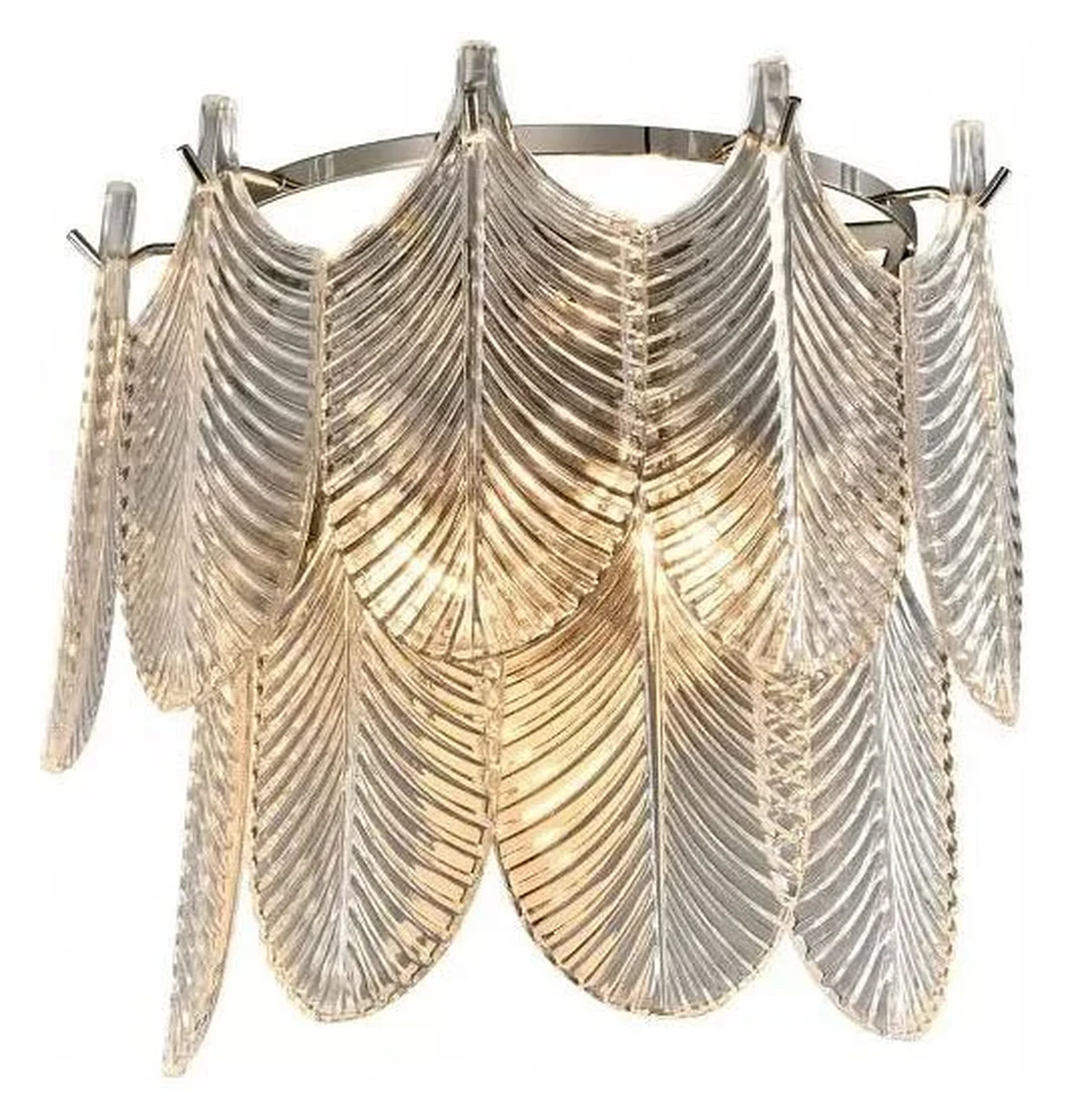 Настенный светильник iLamp ORO W2544-2 NICKEL