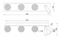 Бра Telescope W4774-60 SGD