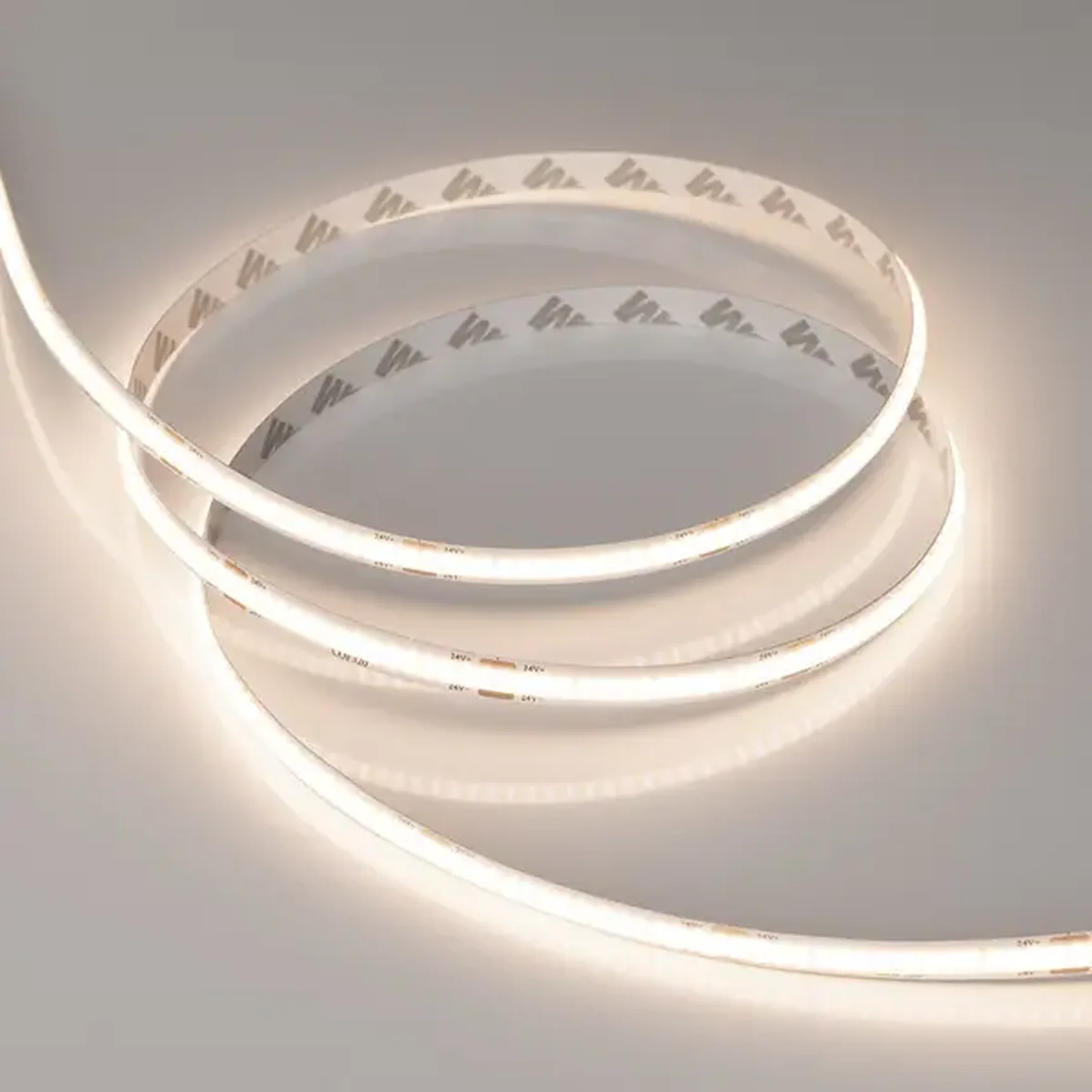 Лента COB-X320-8mm 24V Warm3500(8 W/m, IP20, CSP, 5m) (Arlight, -)