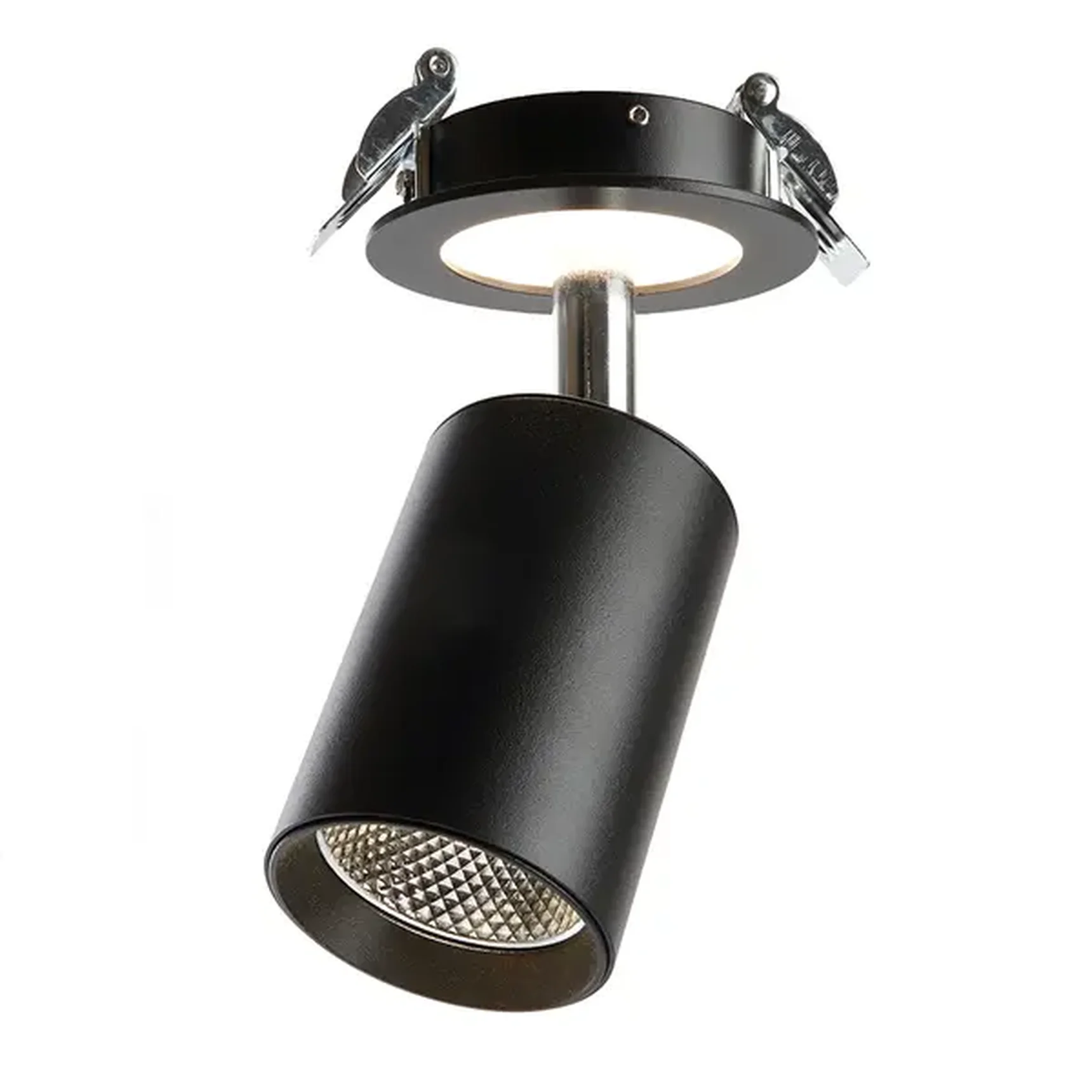 Светодиодный светильник Feron AL180 встраиваемый 10+3W 4000K черный, 32707