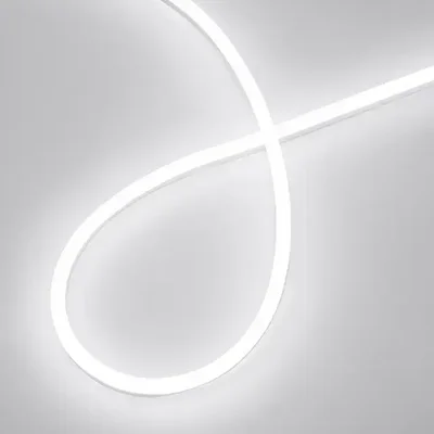 Гибкий неон 15х26мм односторонний 120 LED/м БЕЛЫЙ 230В бухта 50м NEON-NIGHT