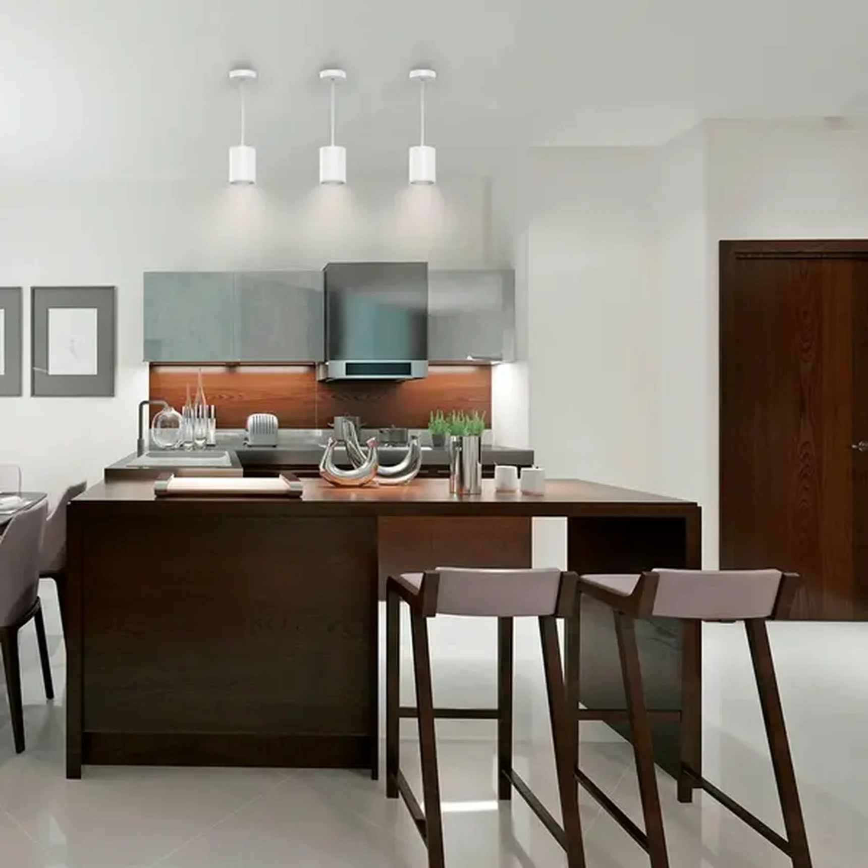 Подвесной светодиодный светильник Gauss HD039